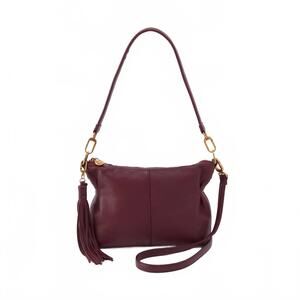 NEW HOBO women's kori crossbody bag in mulberry glaze